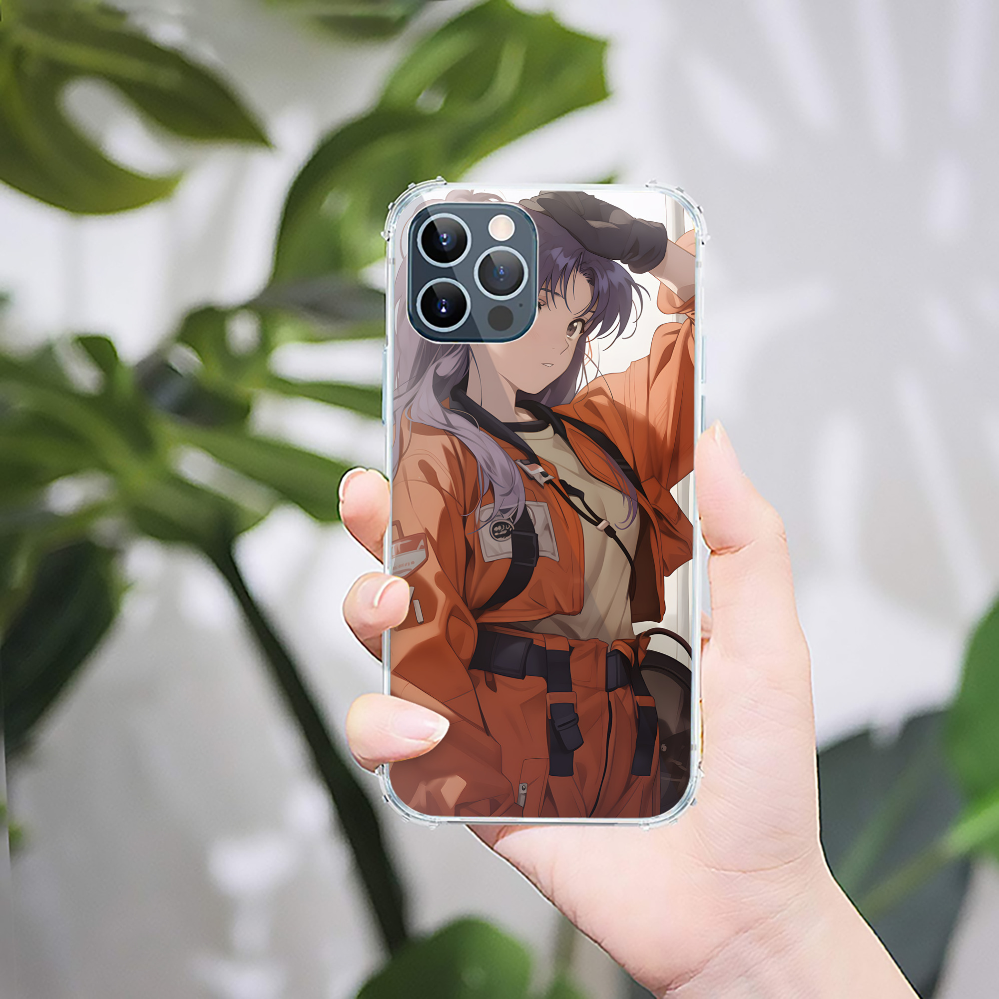 （画像用） EVA 新世紀エヴァンゲリオン 【iPhone 12シリーズ対応】透明スマホケース（クリアソフトケース）